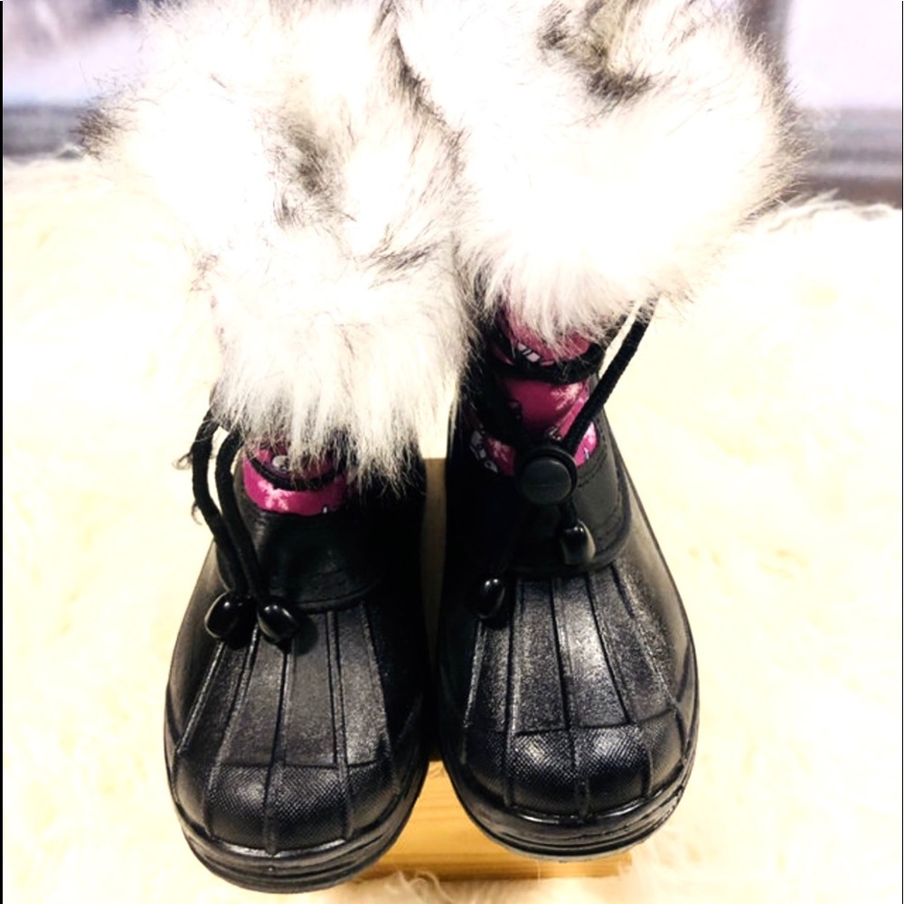 Jands girls pink boots